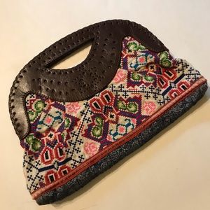 Jasper and Jeera bag Anthropologie multicolored